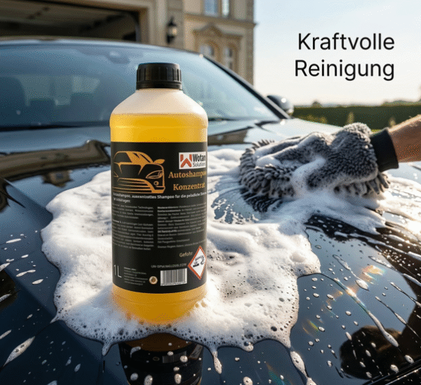AutoShampoo Konzentrat - Autoschwamm GRATIS dazu!