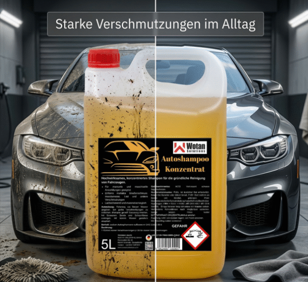AutoShampoo Konzentrat - Autoschwamm GRATIS dazu!