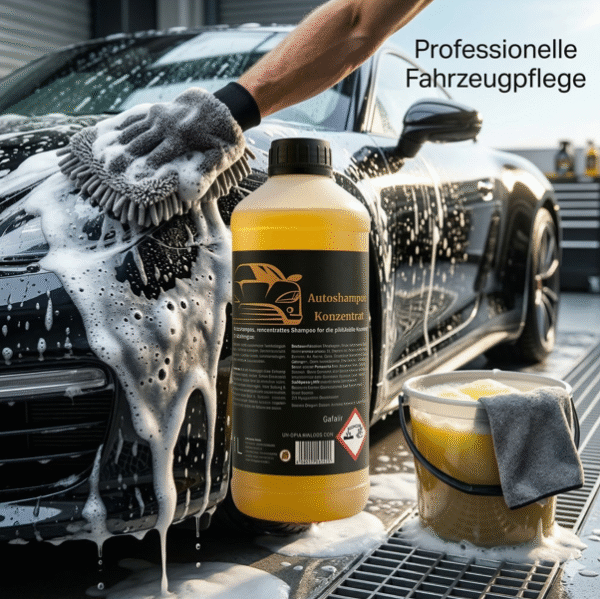 AutoShampoo Konzentrat - Autoschwamm GRATIS dazu!
